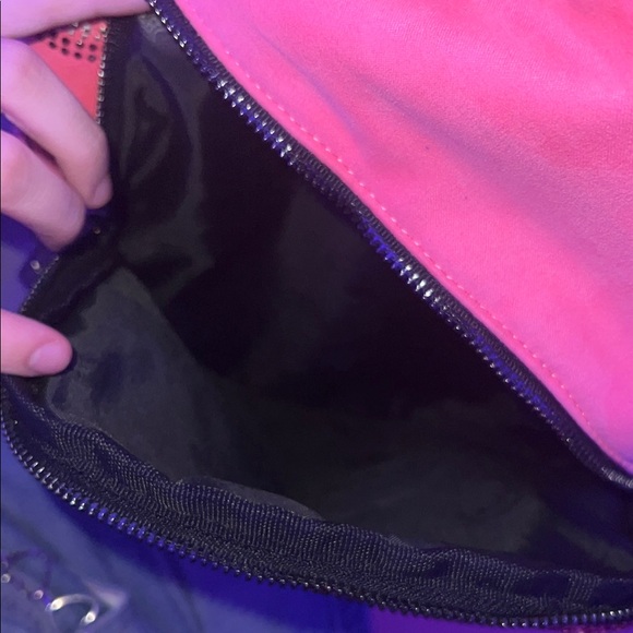 Mini Sprayground Pink Rhinestone Backpack Glamorous Design - Picture 4 of 8